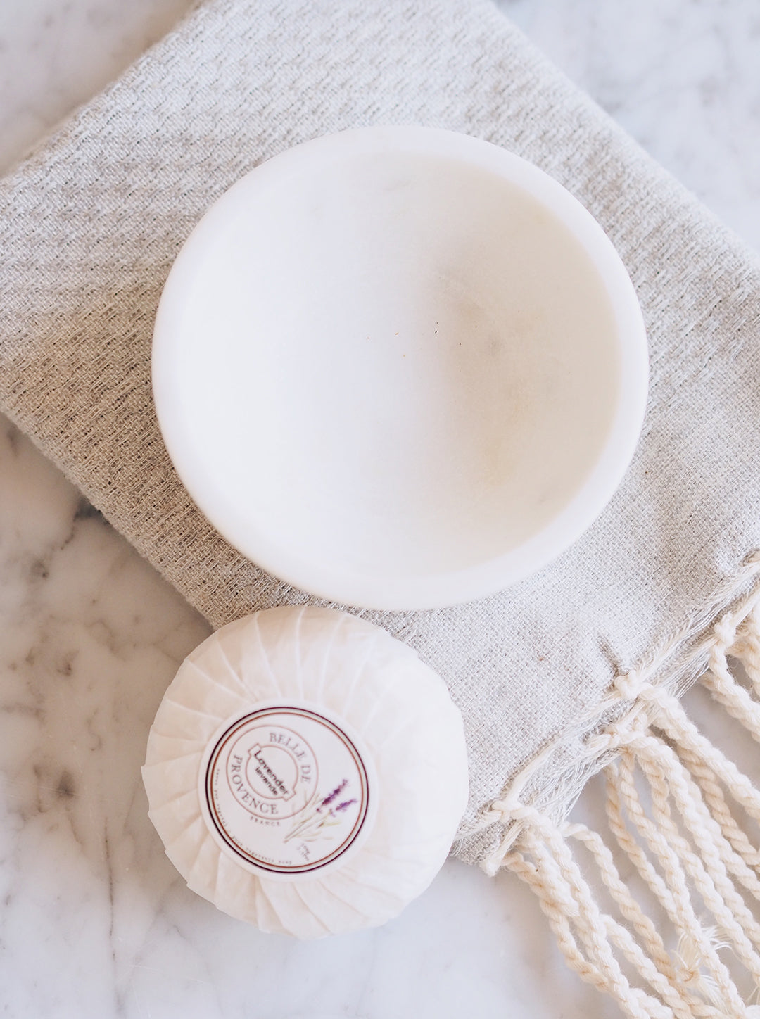 Luna Marble Round Dish