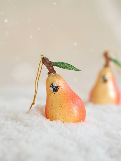 Orchard Pear Ornament - The Cross Decor & Design
