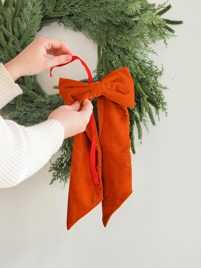 Cinnamon Bow Tie Ornament