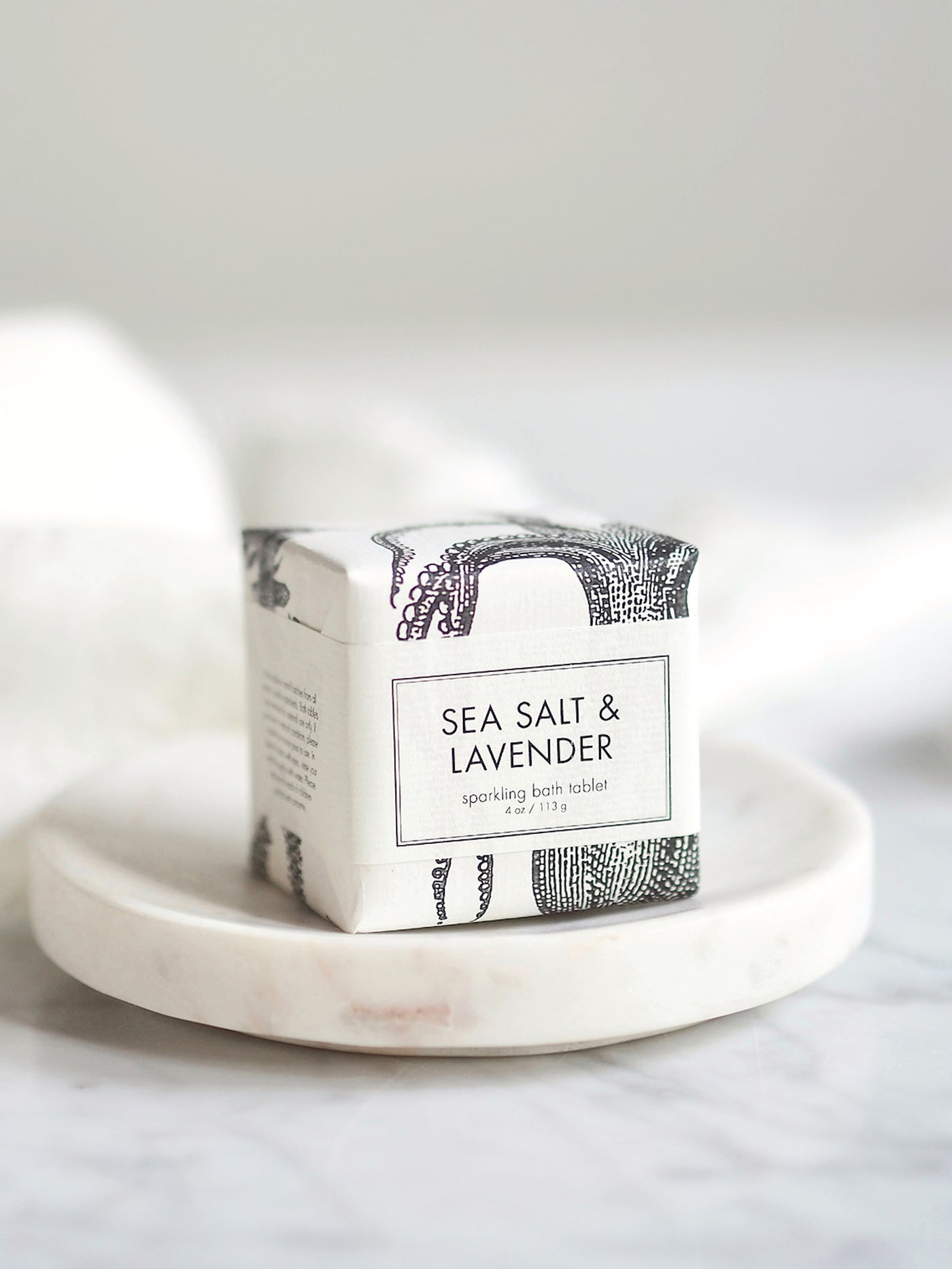 Sea Salt & Lavender Sparkling Bath Bomb - The Cross Decor & Design