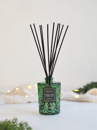 Noble Fir Garland Reed Diffuser - The Cross Decor & Design