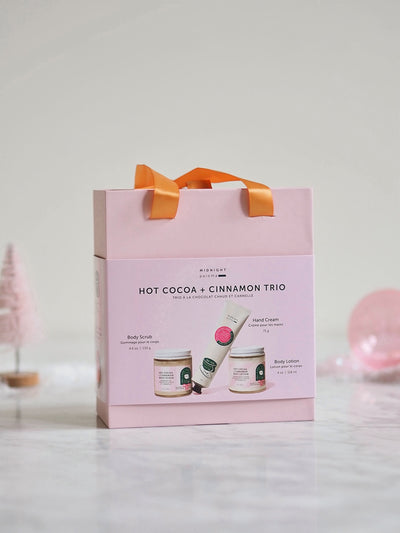 Hot Cocoa & Cinnamon Trio Gift Set