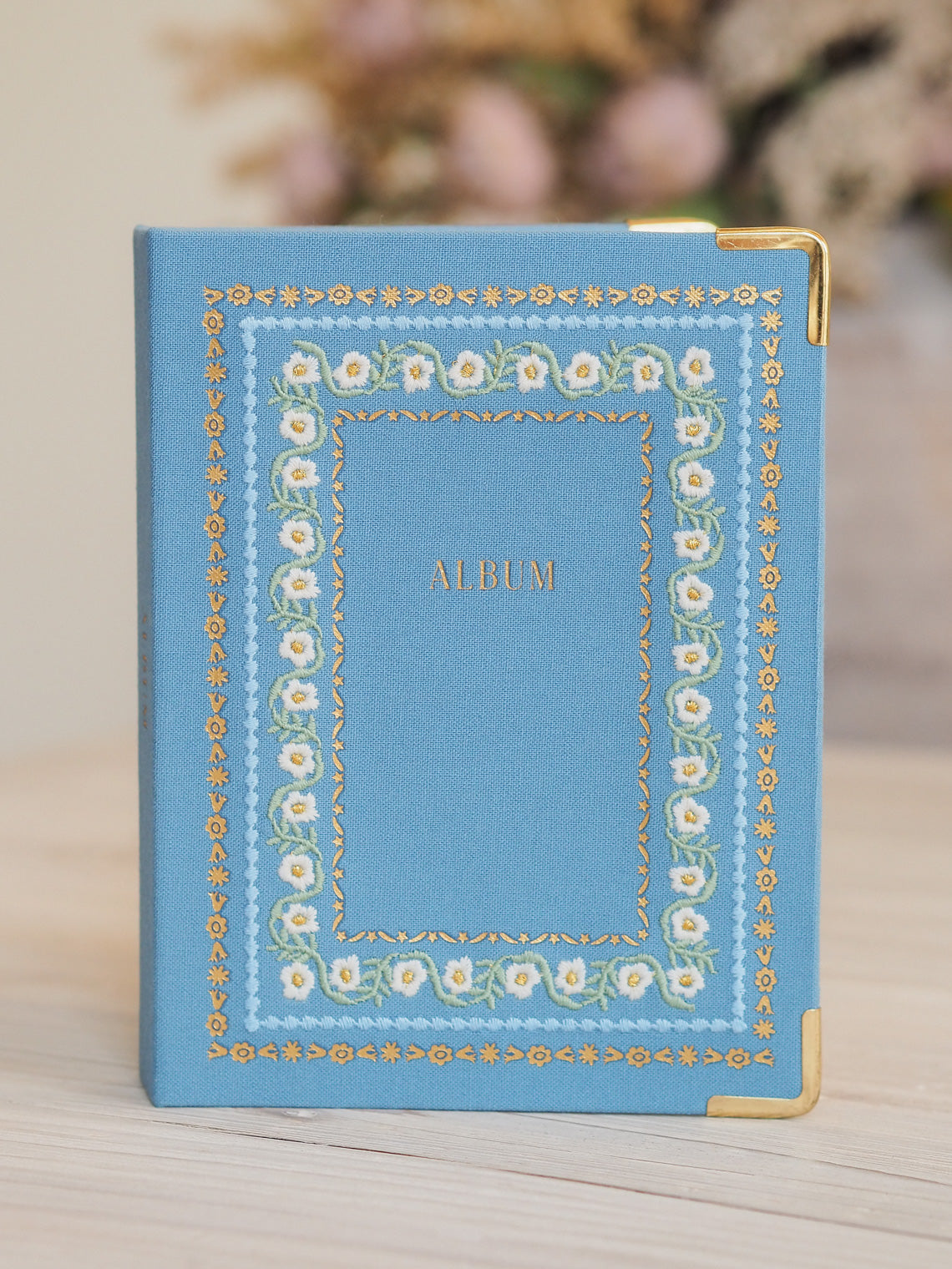 Delphine Embroidered Photo Album