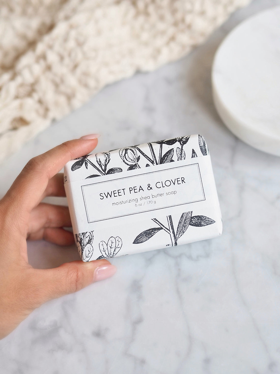 Sweet Pea & Clover Bar Soap - The Cross Decor & Design