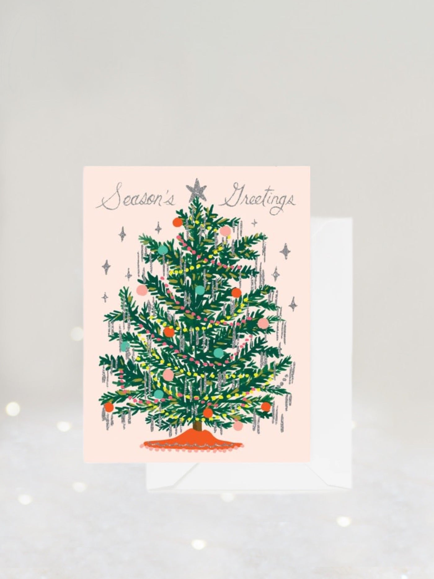 Tinsel Tree Card