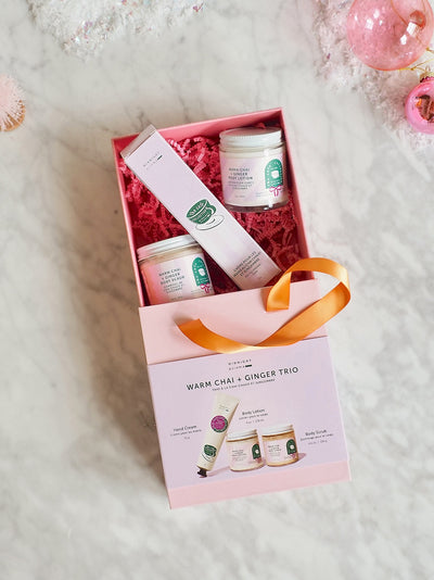 Warm Chai & Ginger Trio Gift Set