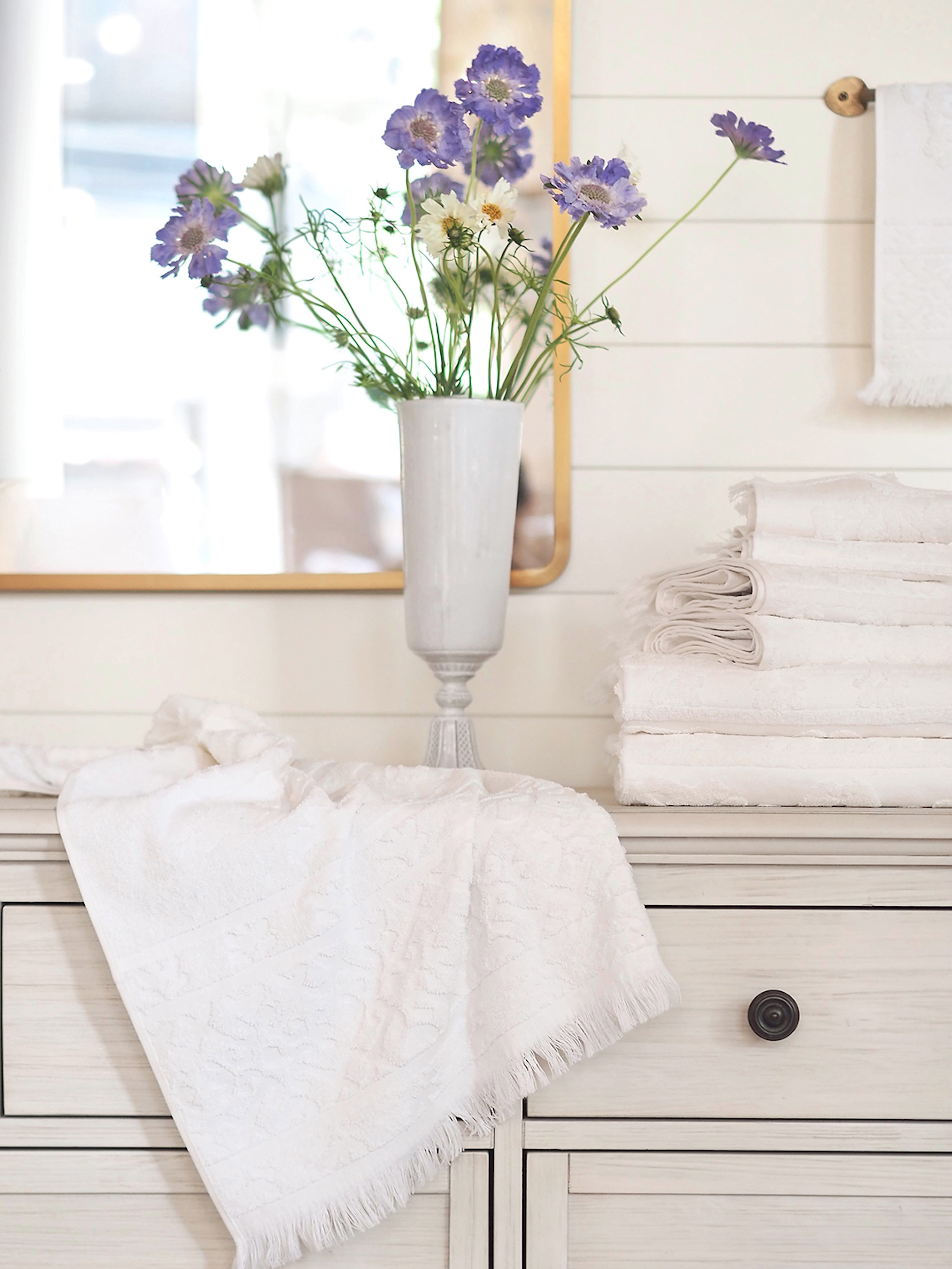 Ubud White Towels | The Cross Decor & Design