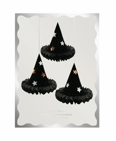 Honeycomb Witch Hat Decorations - The Cross Decor & Design