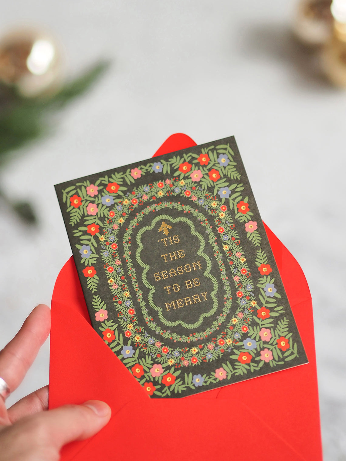 Tis The Season Alpine Card