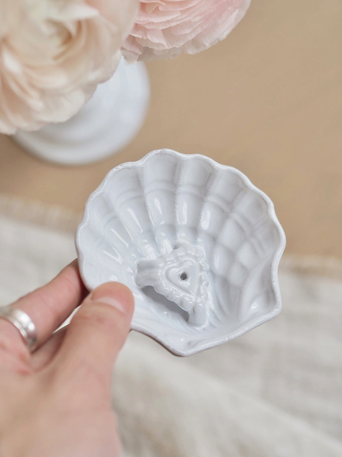 Coquillage Incense Holder - The Cross Decor & Design