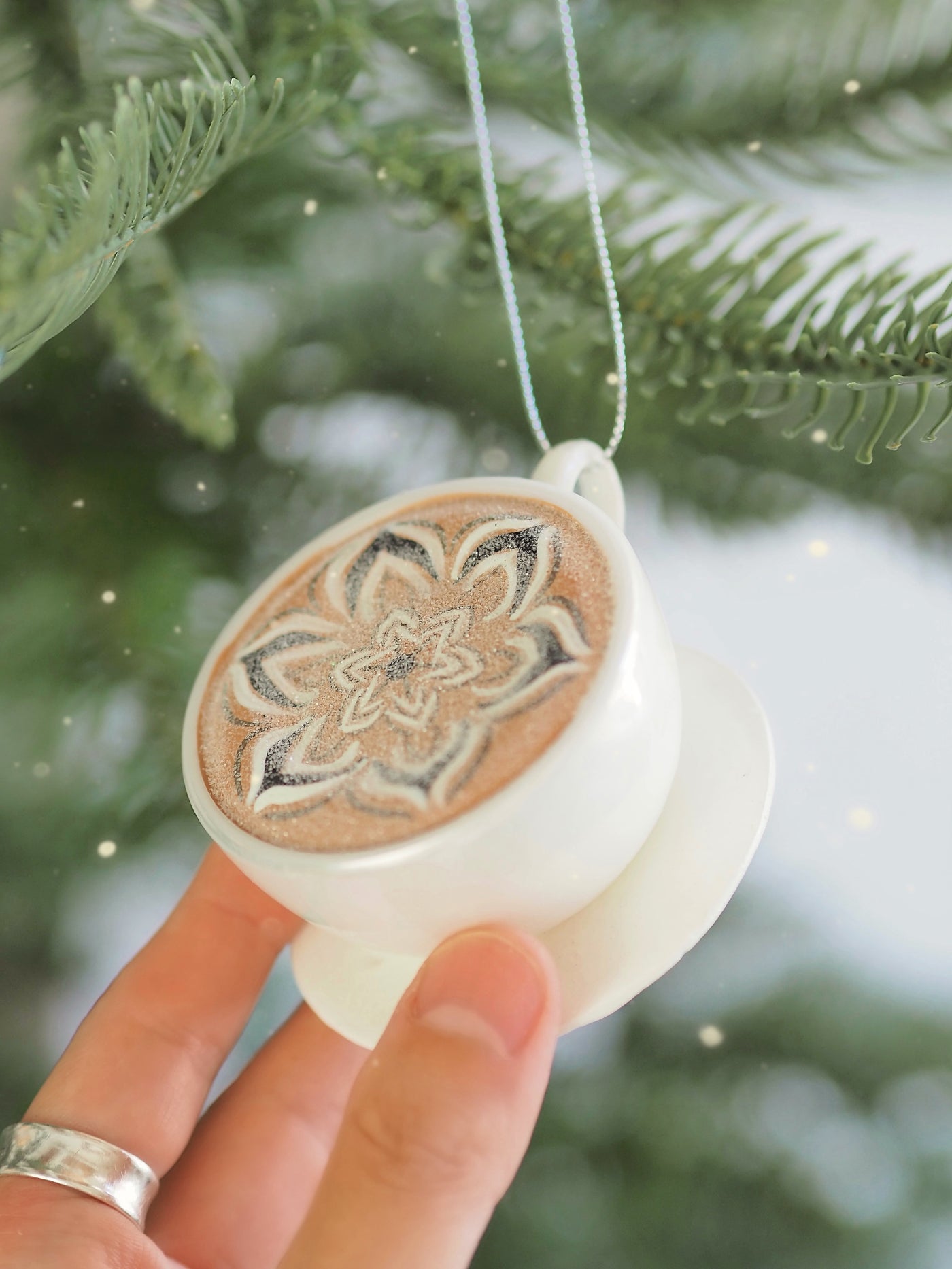 Latte Art Ornament