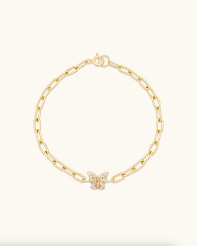Butterfly Pavé Bracelet