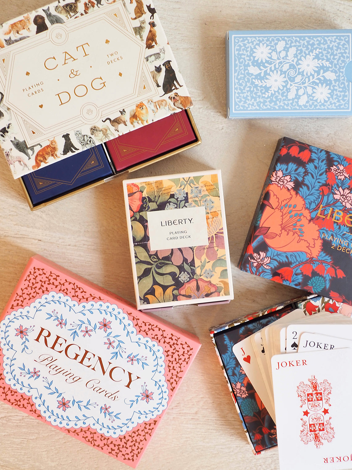 Liberty Floral Playing Cards