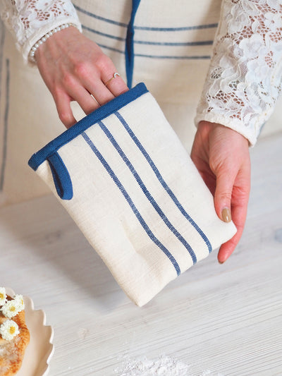 Camille Vintage French Oven Mitt - The Cross Decor & Design
