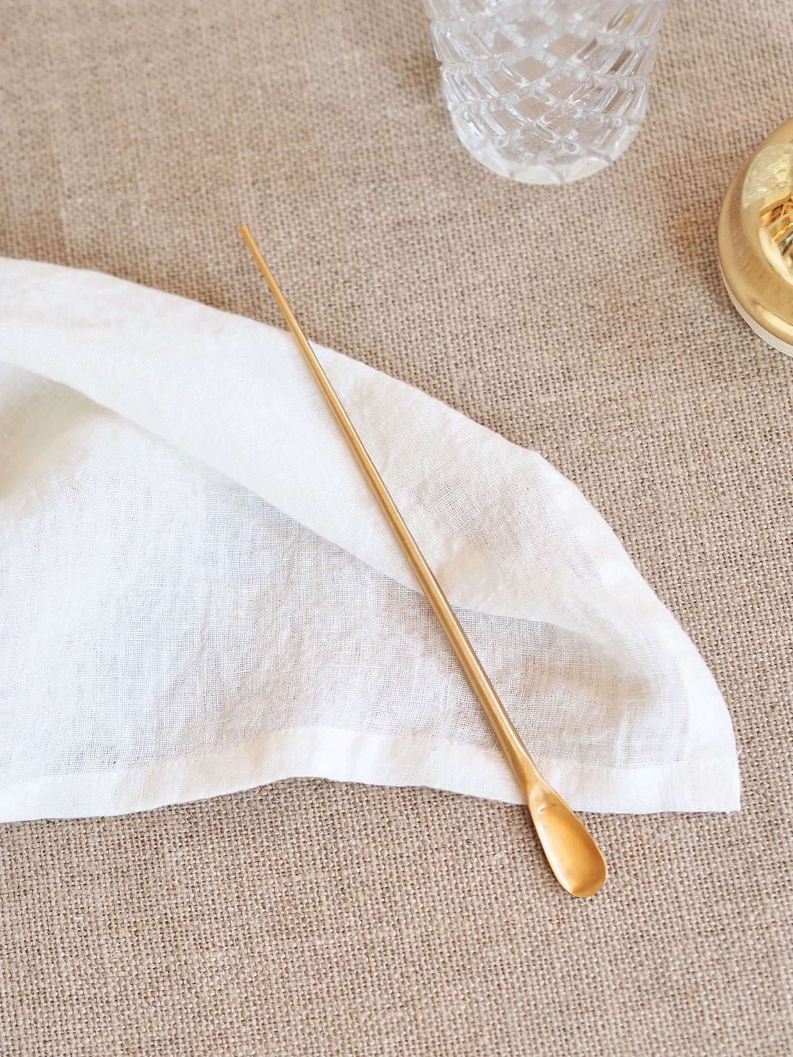 Brass Cocktail Spoon - The Cross Decor & Design