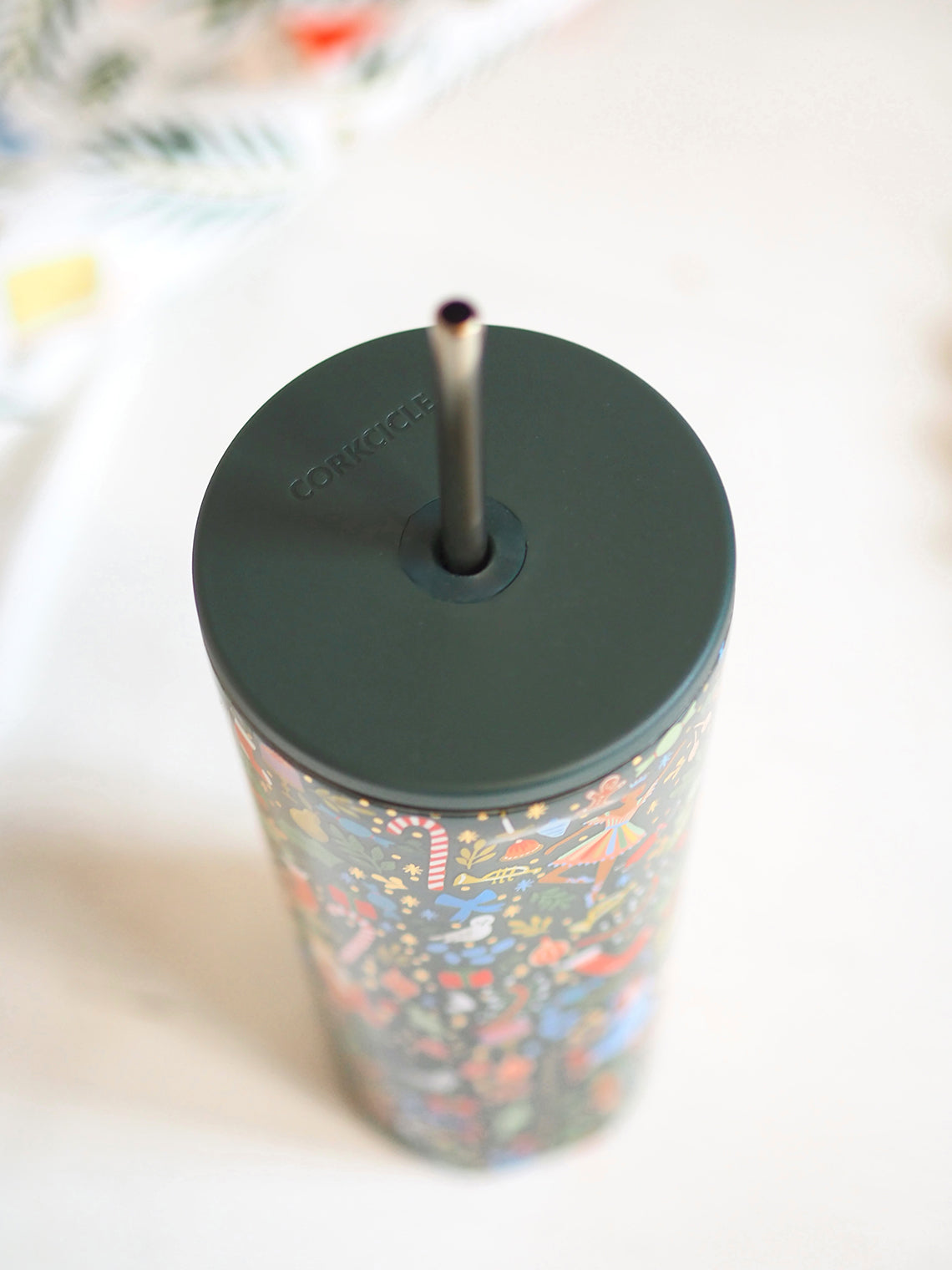 Green Nutcracker Cold Cup 24 oz