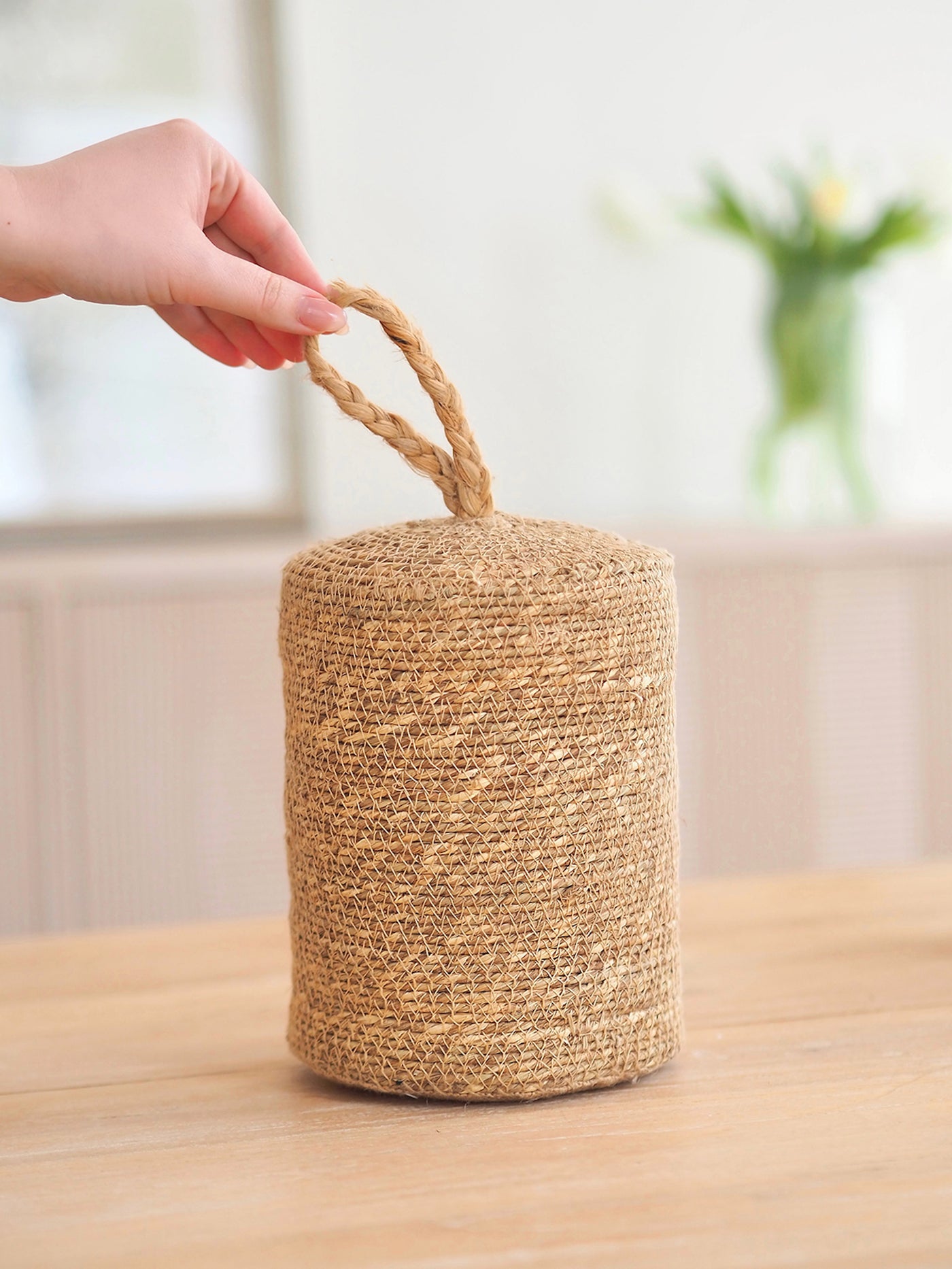 Sedona Sand Jute Doorstop - The Cross Decor & Design