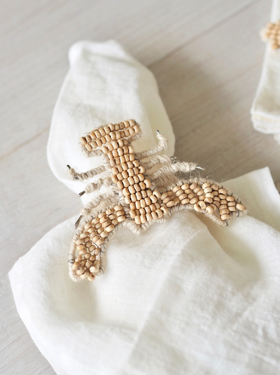 Lobster Beaded Napkin Ring