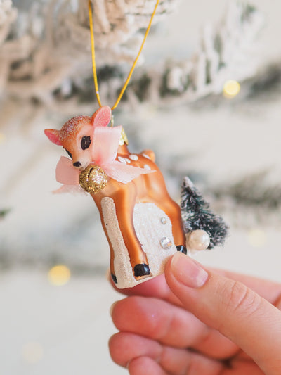 Winterfest Fawn Ornament