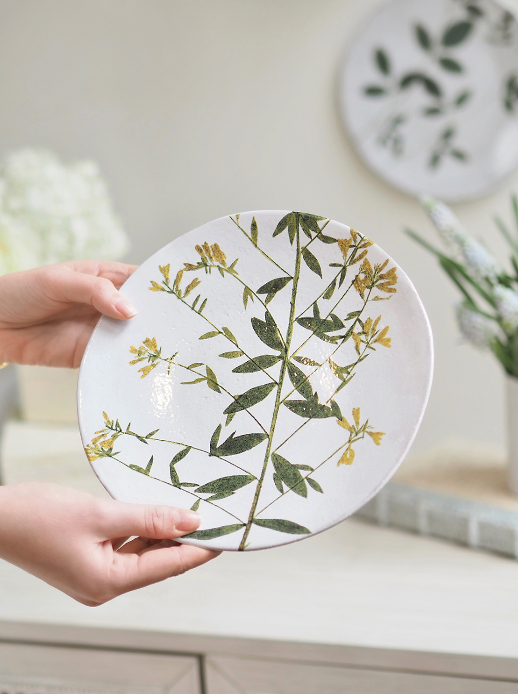 Genista John Derian Plate - The Cross Decor & Design