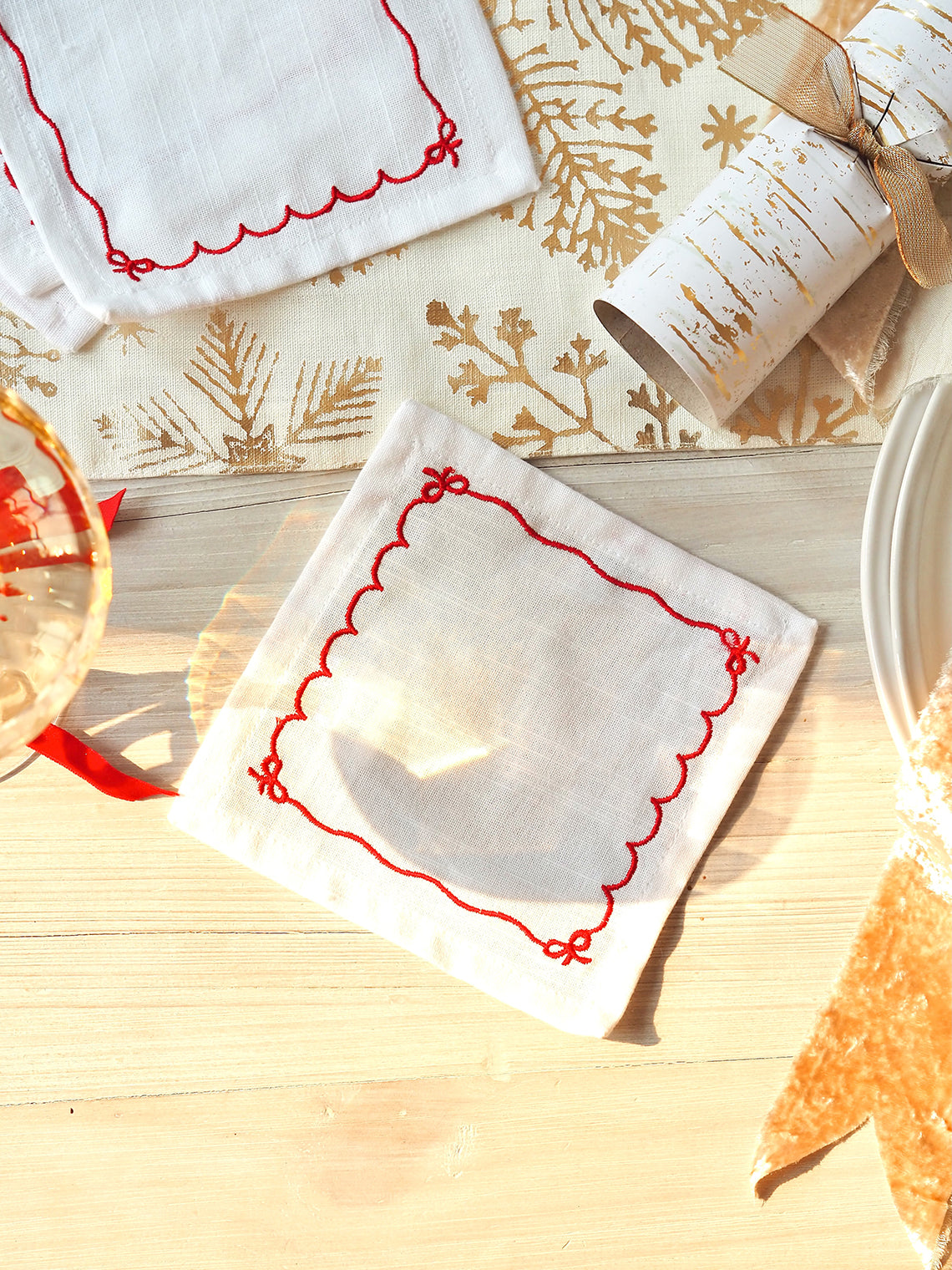 Bowtique Cocktail Napkin