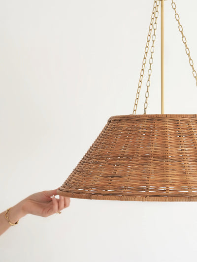 Corrine Woven Pendant - The Cross Decor & Design