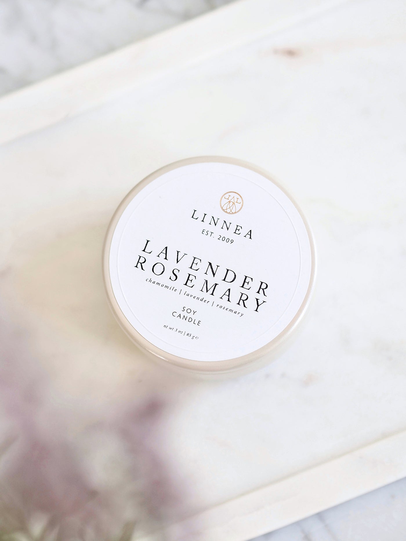 Lavender Rosemary Petite Candle - The Cross Decor & Design