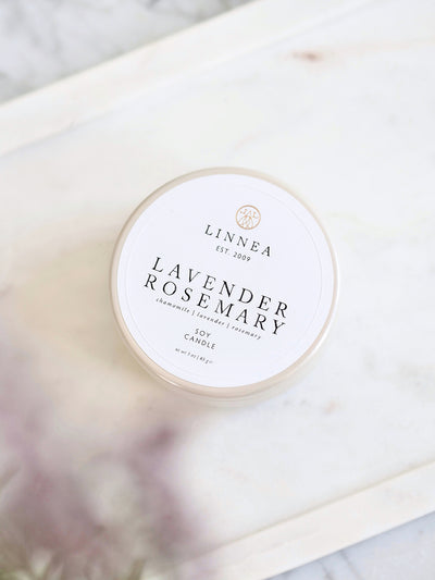 Lavender Rosemary Petite Candle - The Cross Decor & Design