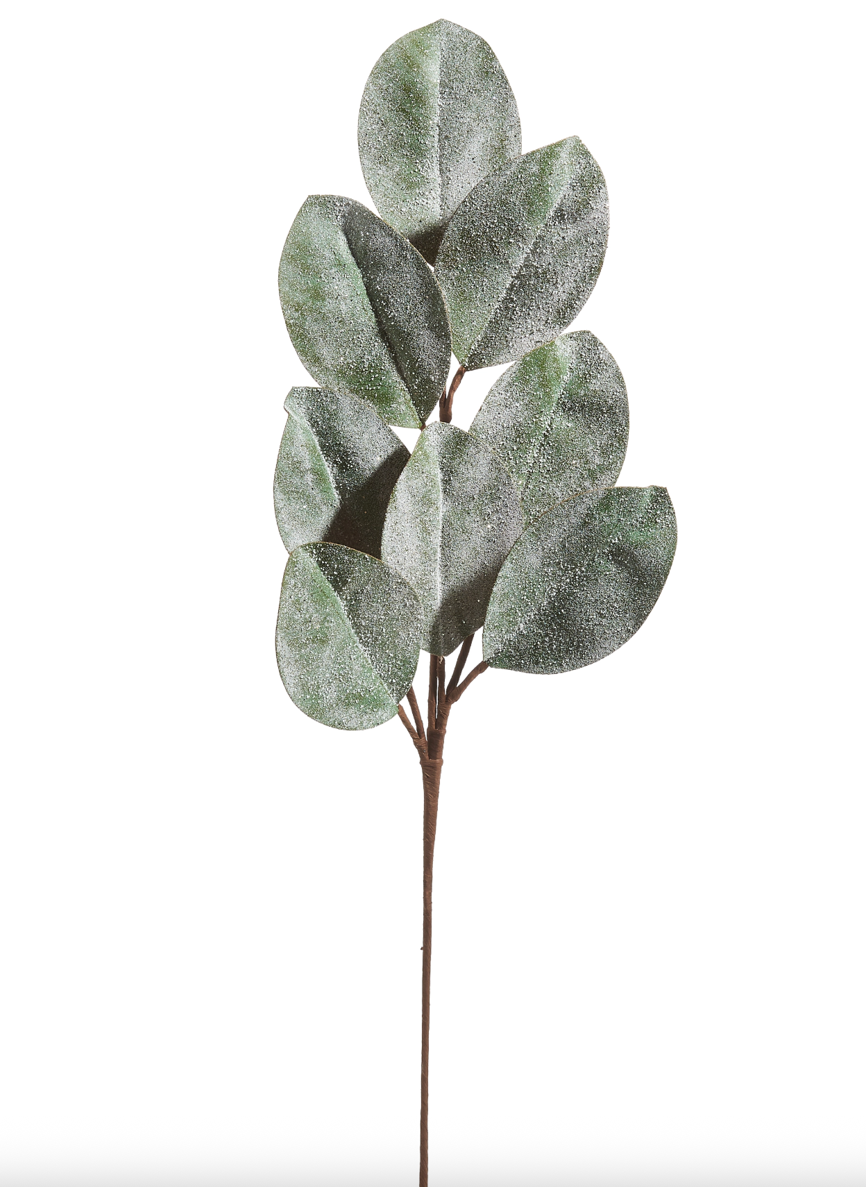 Iced Magnolia Leaf Spray - The Cross Decor & Design