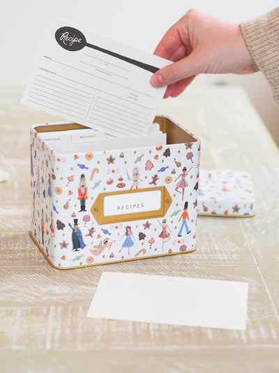 Nutcracker Recipe Tin