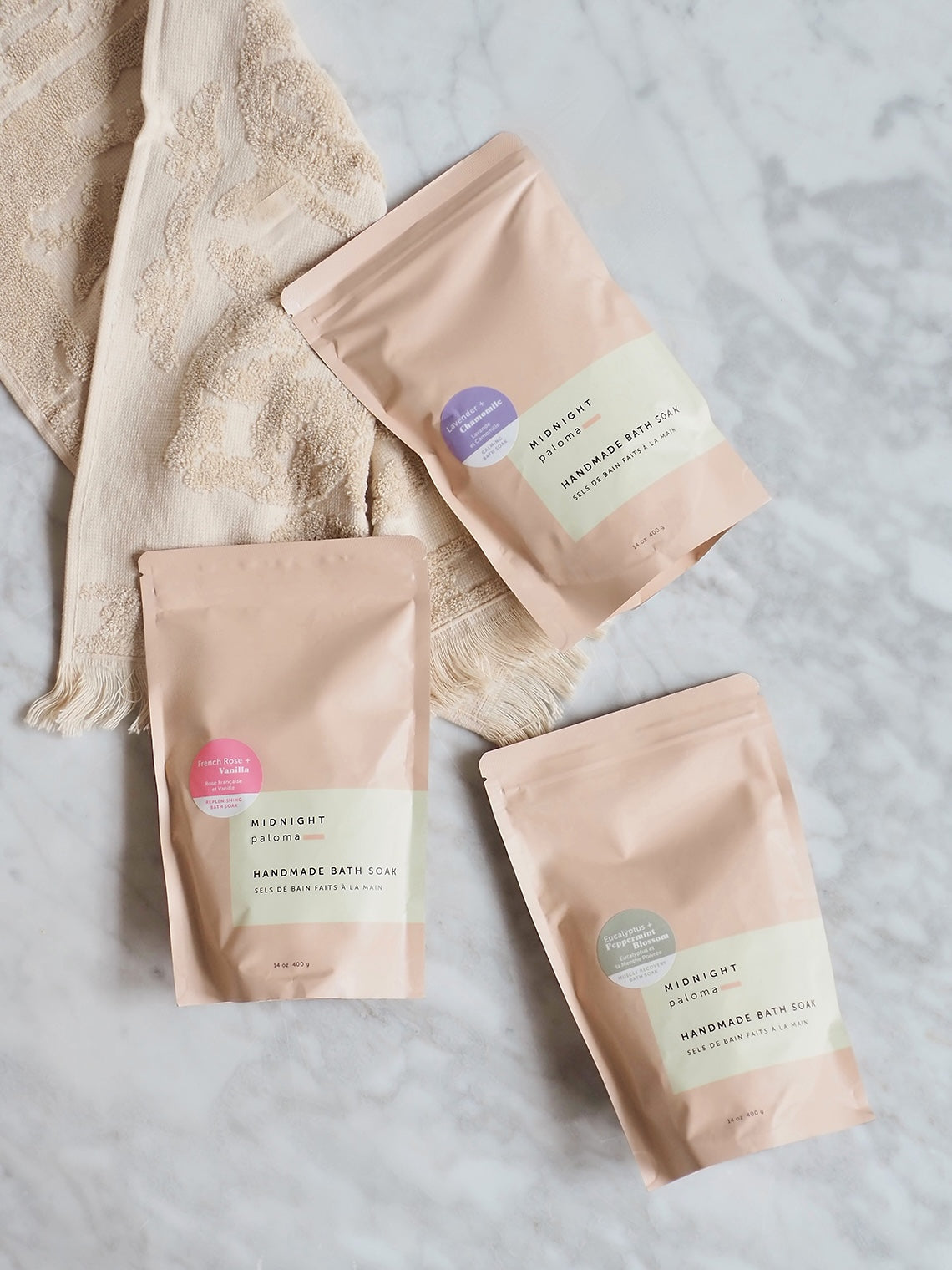 Eucalyptus & Peppermint Blossom Bath Soak 14oz