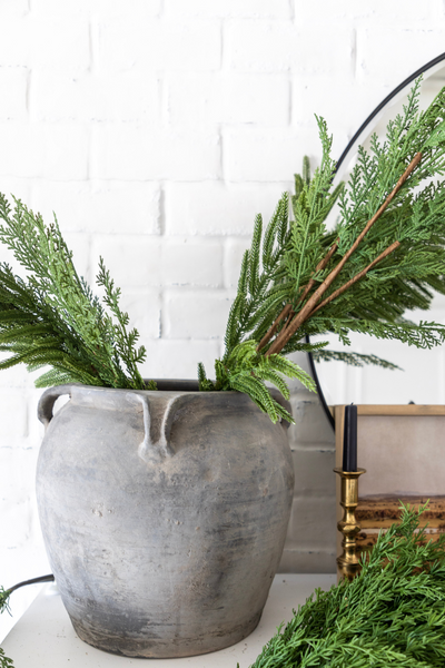 Cypress Pine Faux Stem - The Cross Decor & Design