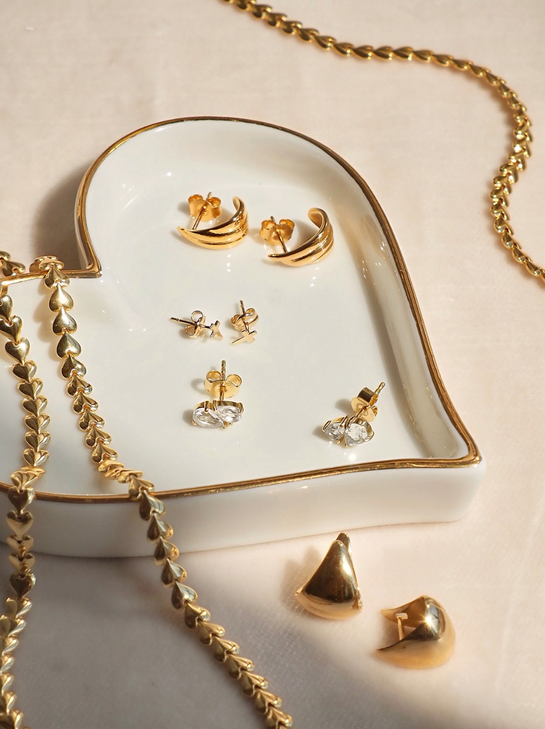 Toi Et Moi Studs - The Cross Decor & Design