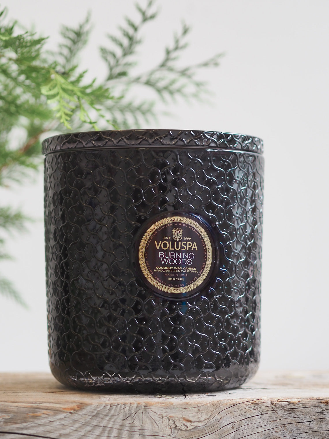 Burning Woods 5 Wick Hearth Candle