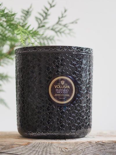 Burning Woods 5 Wick Hearth Candle