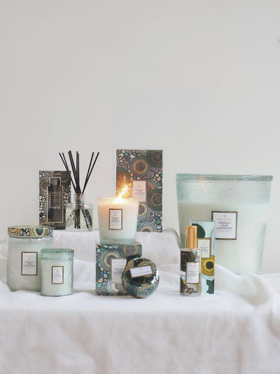 French Cade Lavender Mini Tin Candle - The Cross Decor & Design