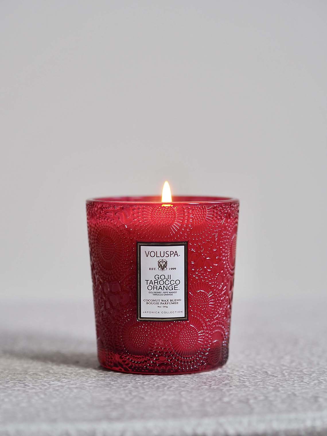 Goji Tarocco Classic Boxed Candle