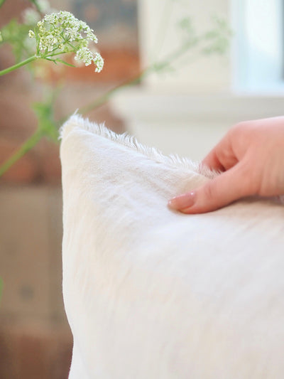 Lina Ivory Pillow | 16x24 - The Cross Decor & Design
