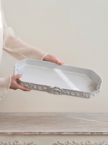 Astier de Villatte | Neptune Long Platter | The Cross Decor & Design