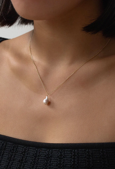 Baby Baroque Pearl Necklace - The Cross Decor & Design