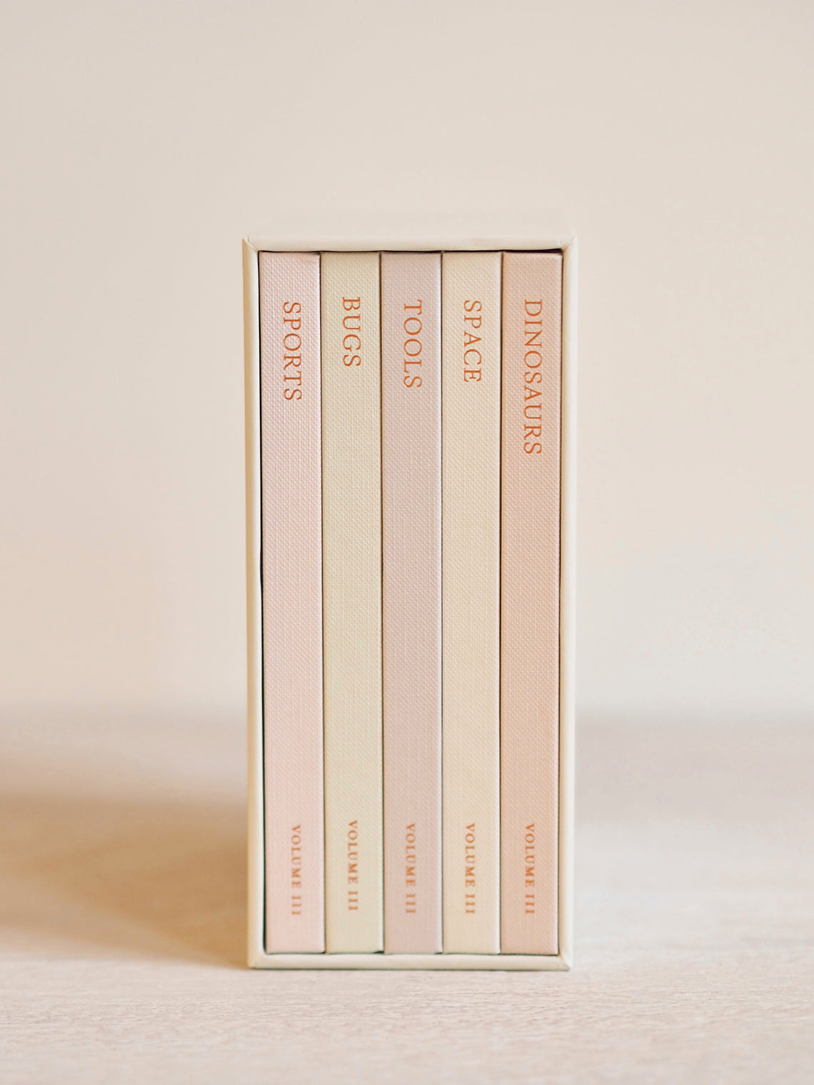 Our Little Library Vol. 3: Dinosaurs, Space, Tools, Bugs, and Sports Board Book Set