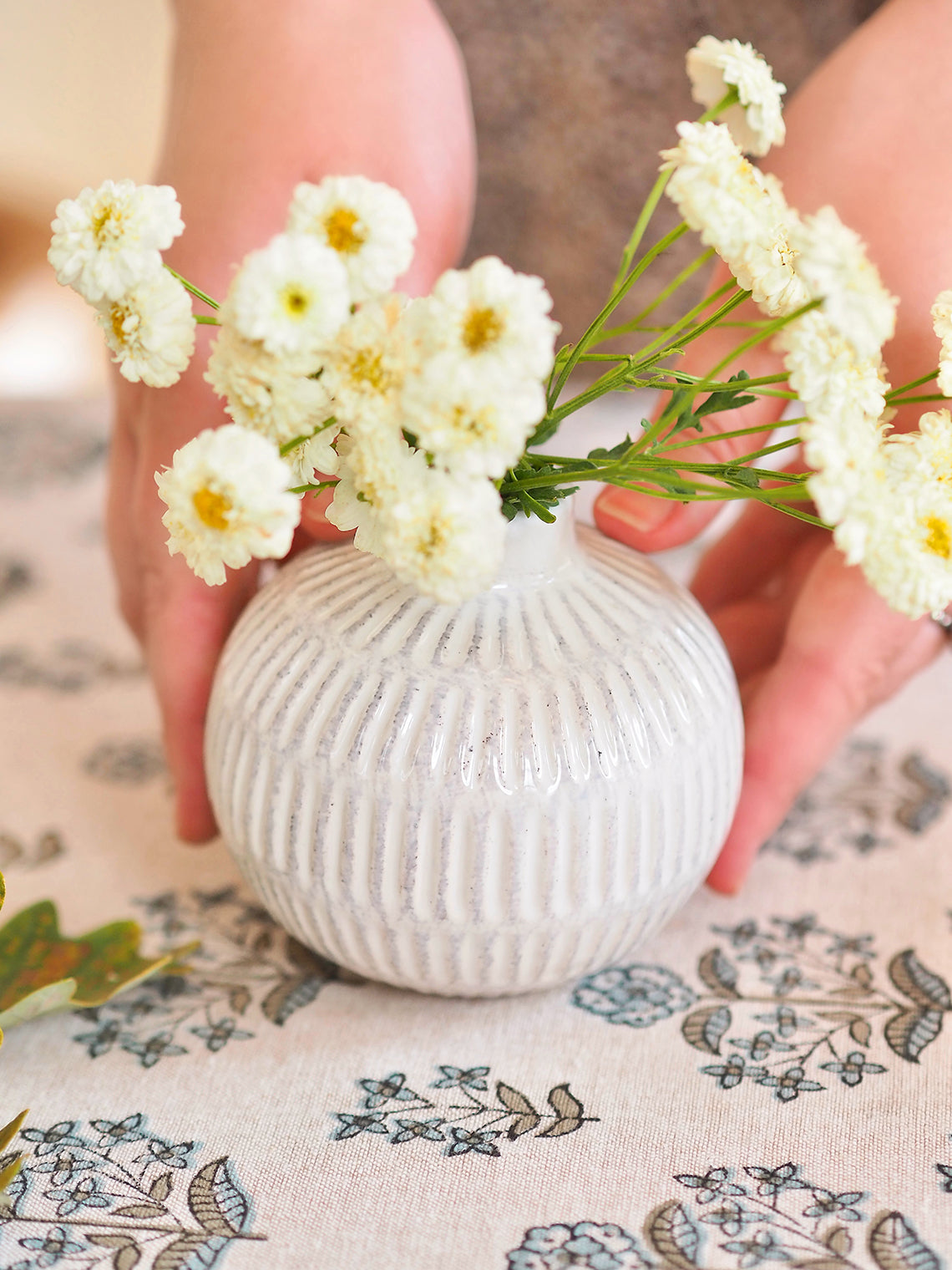 Linen Grove Bud Vase - The Cross Decor & Design