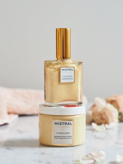 Lychee Rose Shimmer Body Oil