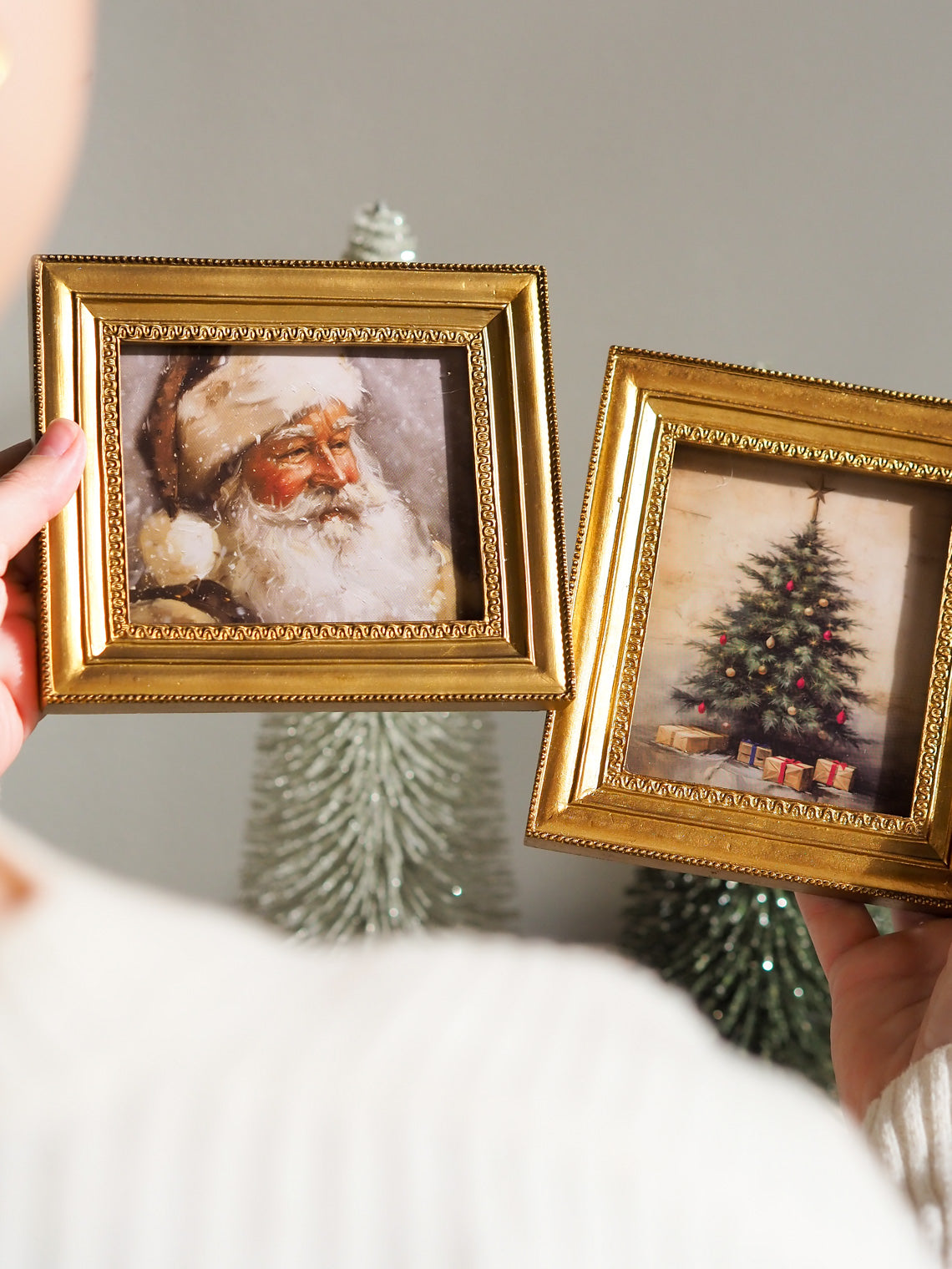 Santa Framed Art Print 5x6