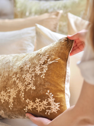 Lynette Honeycomb Accent Throw Pillow | 15x24 - The Cross Decor & Design
