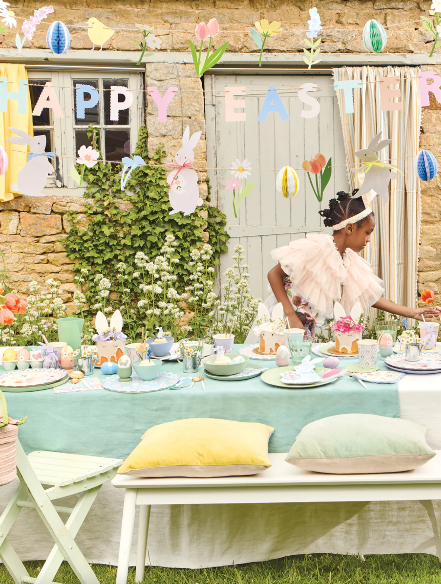 Easter Garland - The Cross Decor & Design