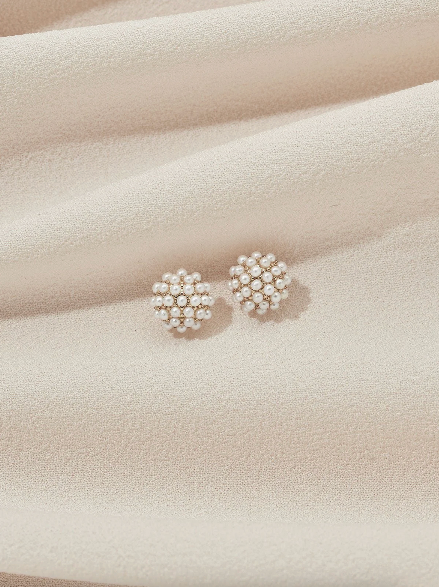 Mini Pearl Pave Studs