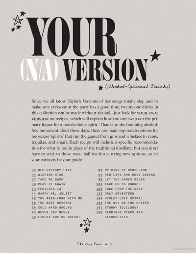 The Eras Pour: The Unofficial, Ultimate Taylor Swift Cocktail Book