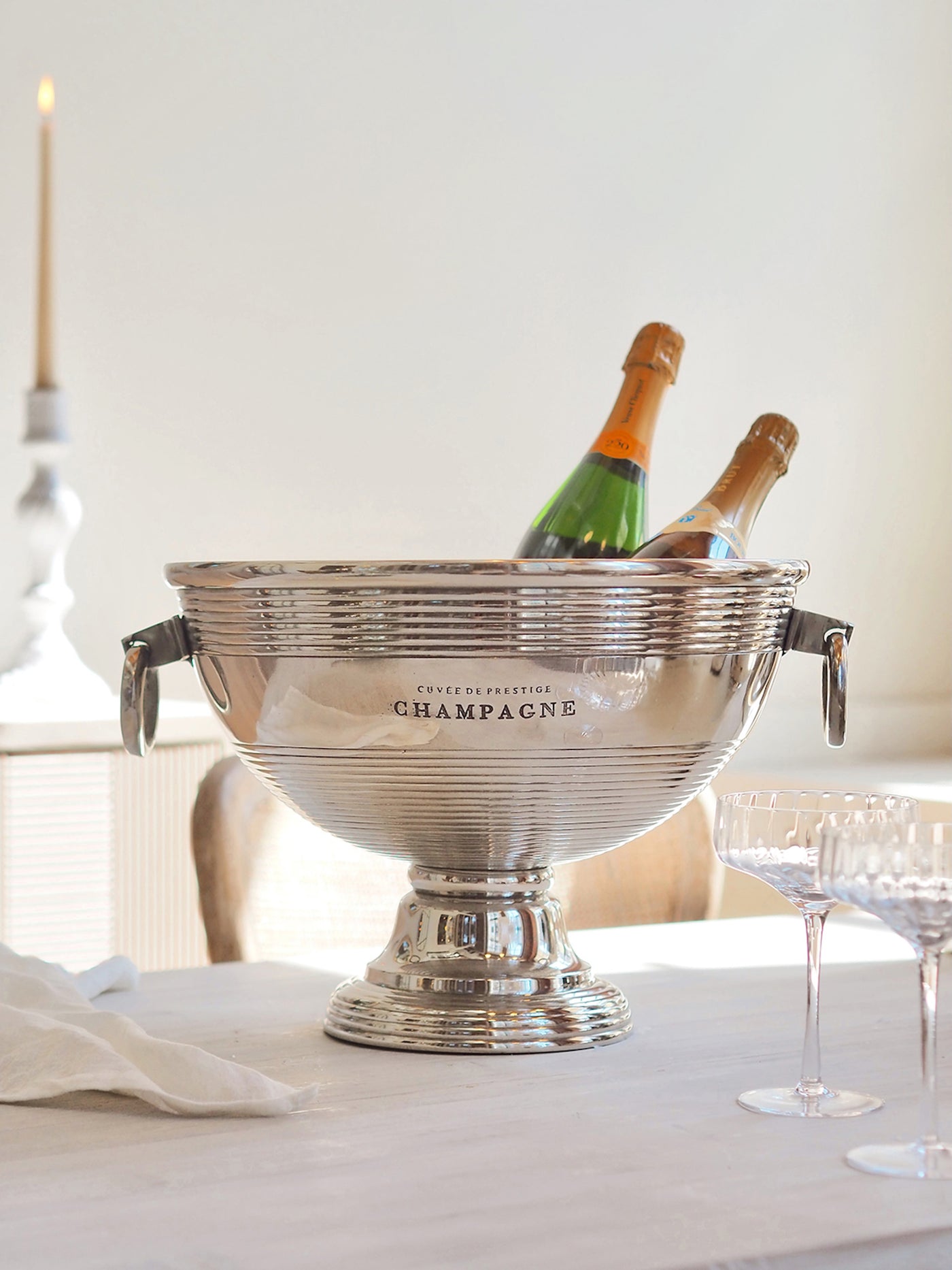 Reina Ribbed Champagne Bucket