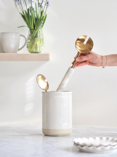 Fattoria Utensil Holder - The Cross Decor & Design